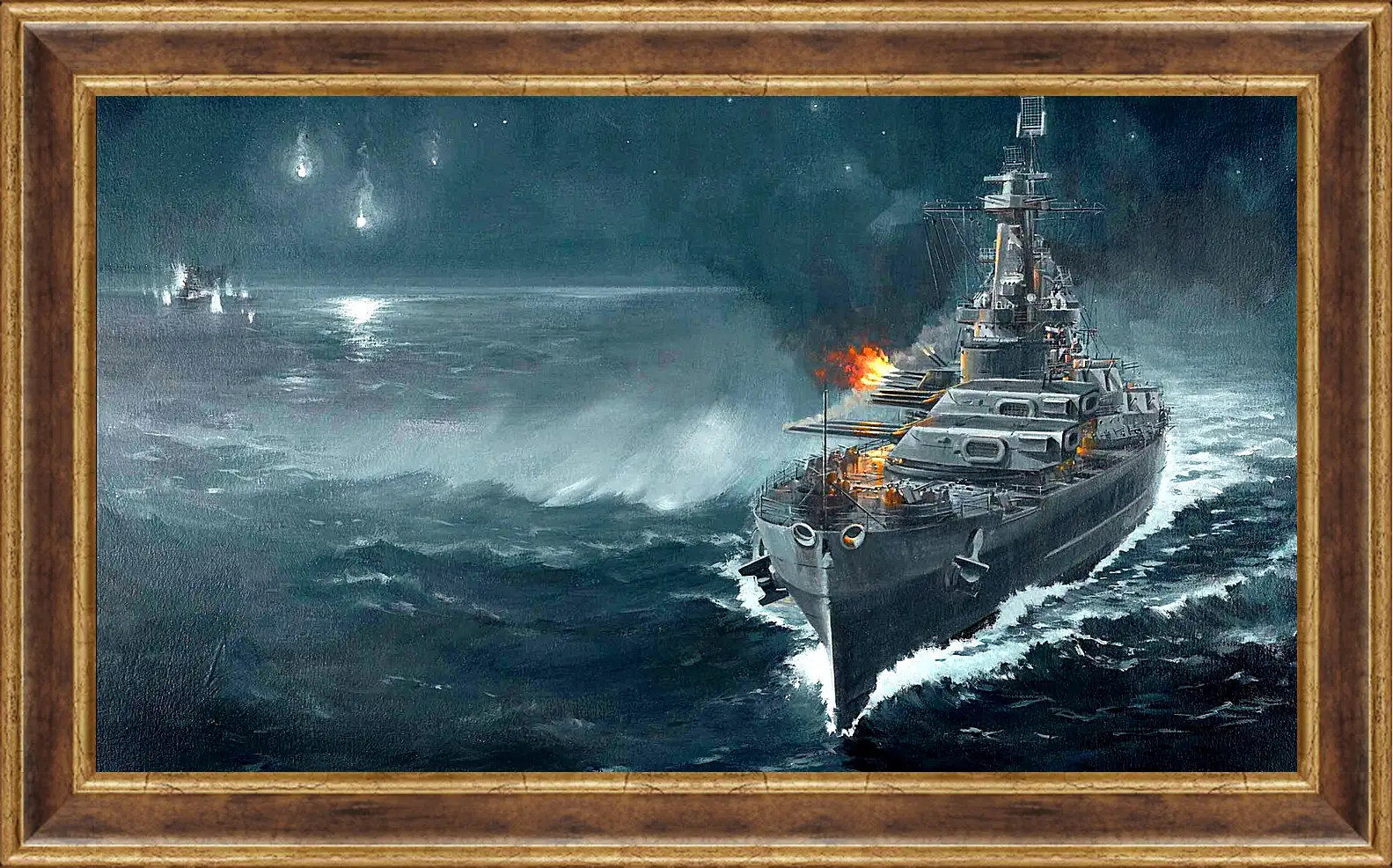 Картина в раме - World Of Warships