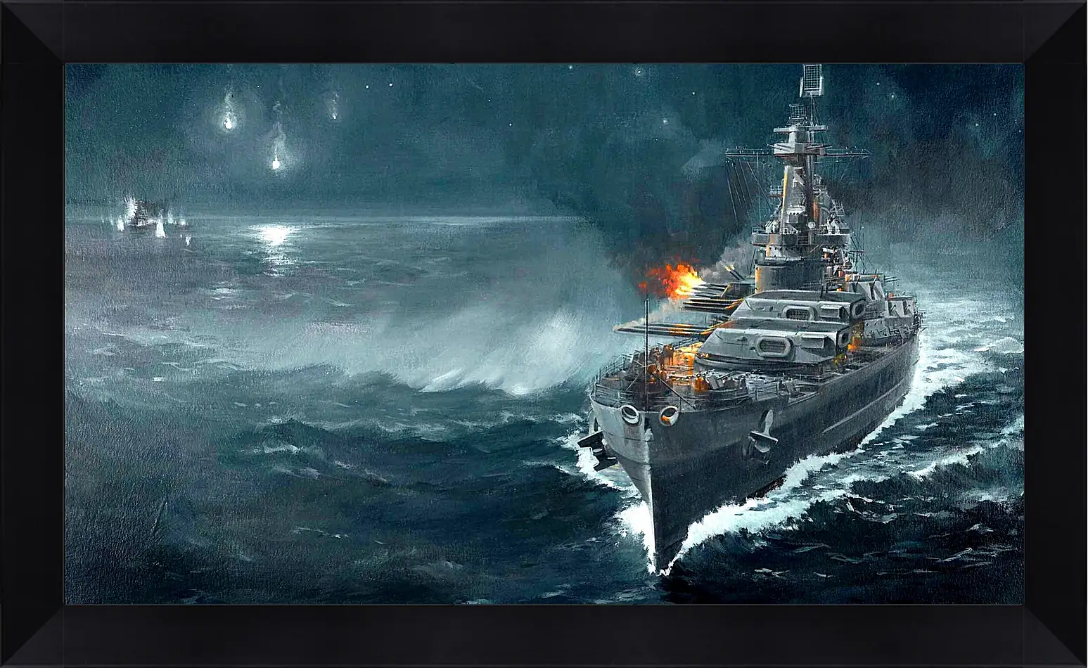 Картина в раме - World Of Warships