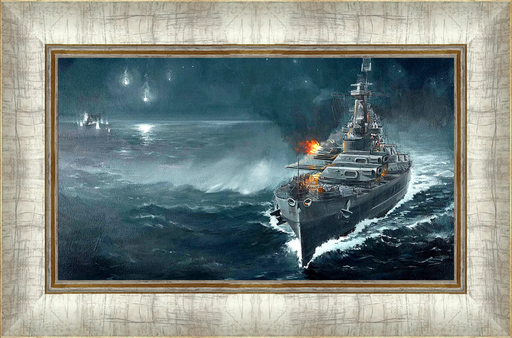 Картина в раме - World Of Warships