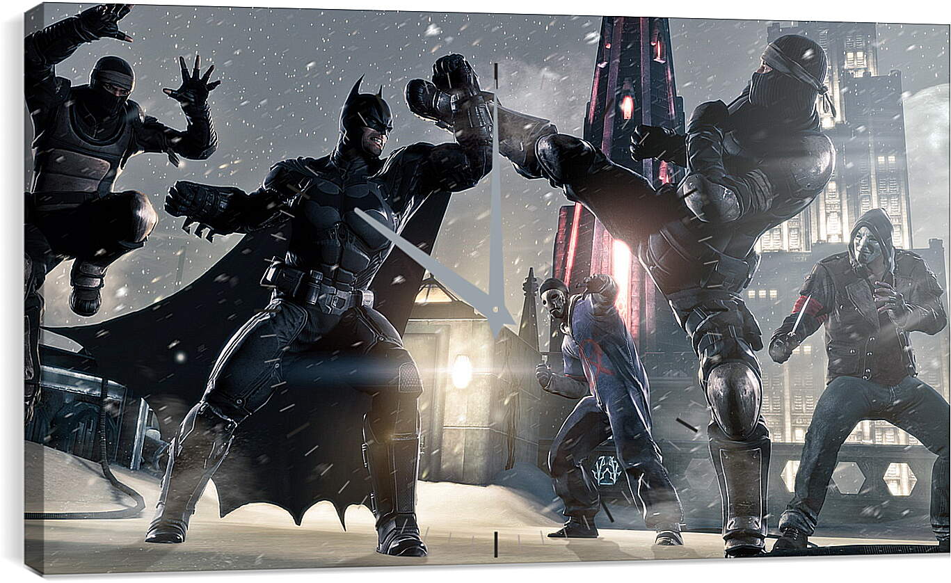 Часы картина - Batman: Arkham Origins