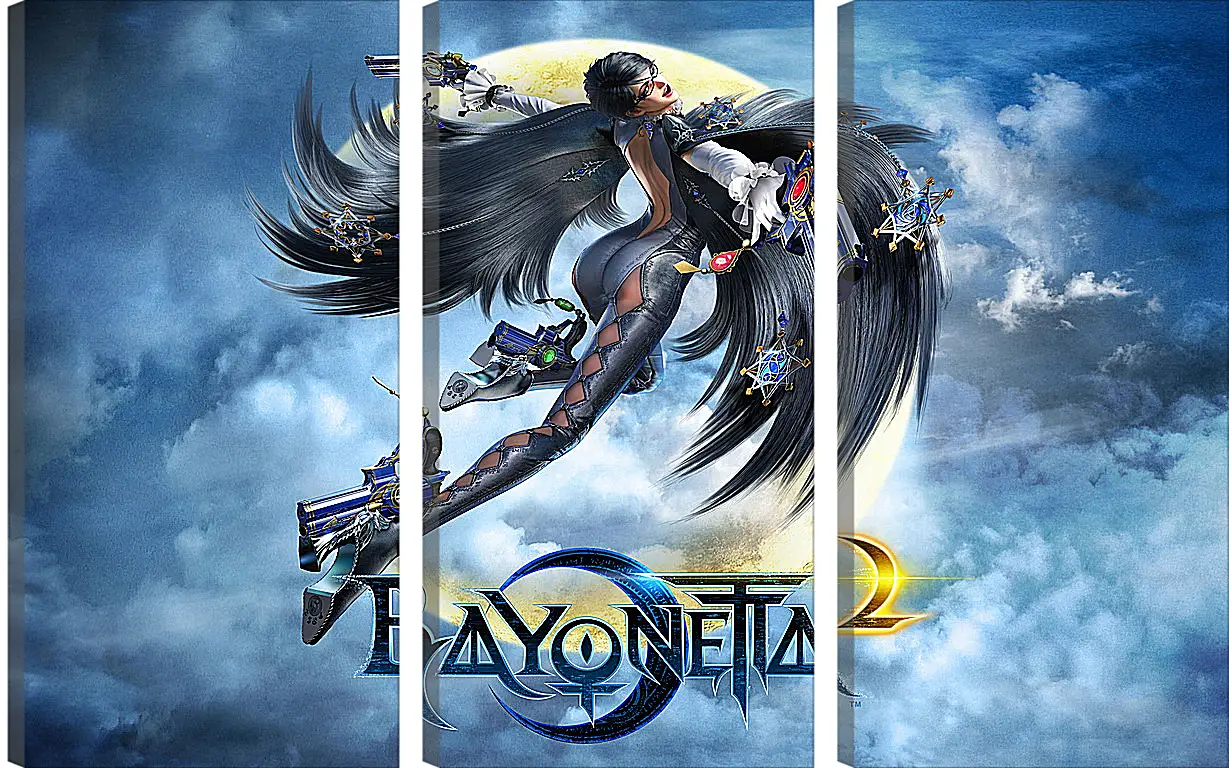 Модульная картина - Bayonetta 2
