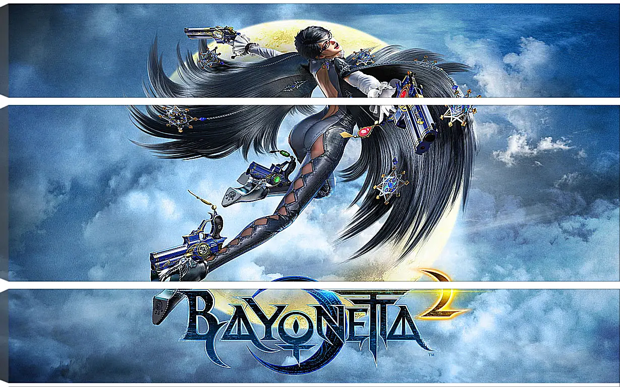 Модульная картина - Bayonetta 2
