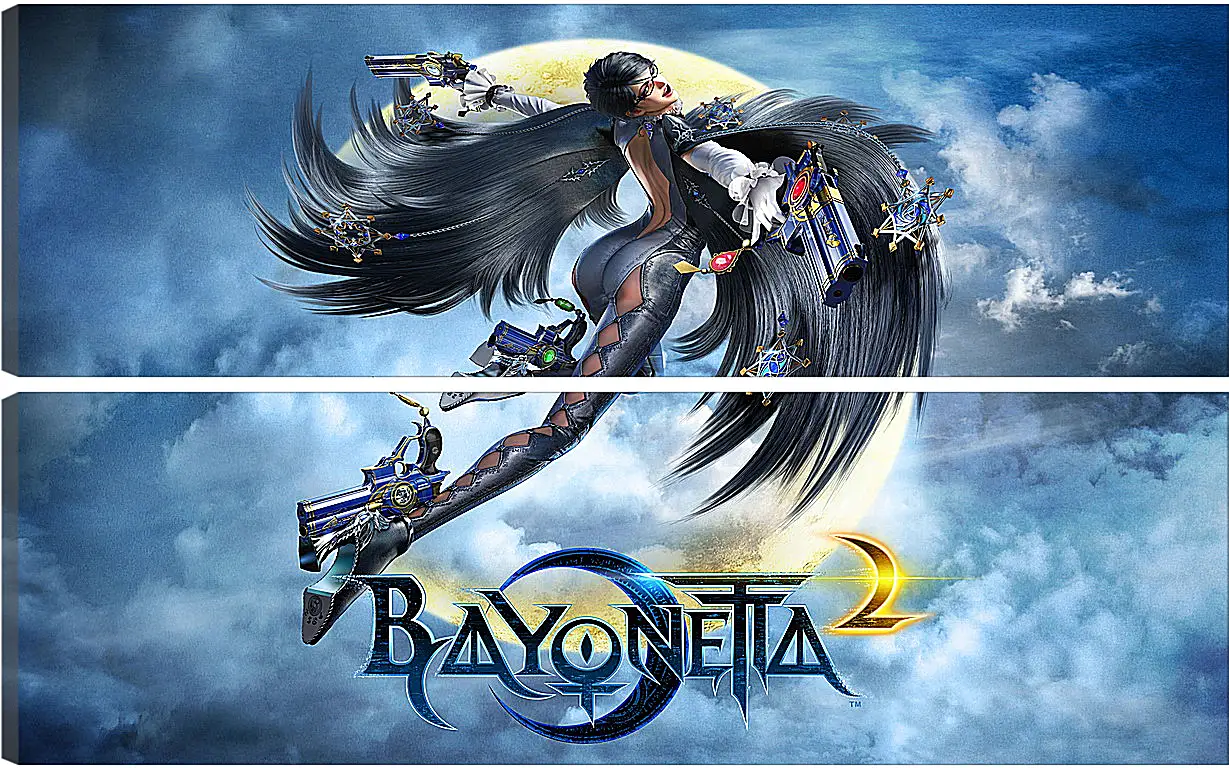 Модульная картина - Bayonetta 2
