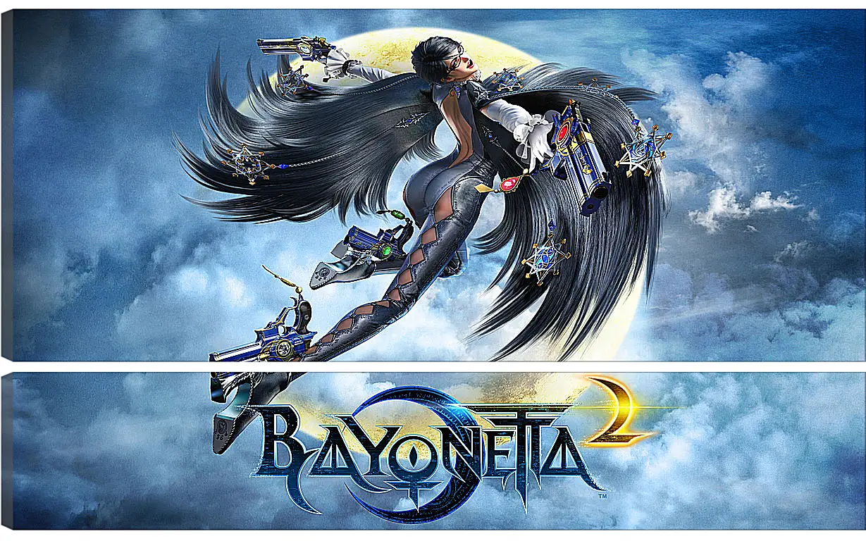 Модульная картина - Bayonetta 2
