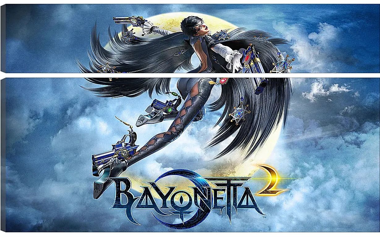 Модульная картина - Bayonetta 2
