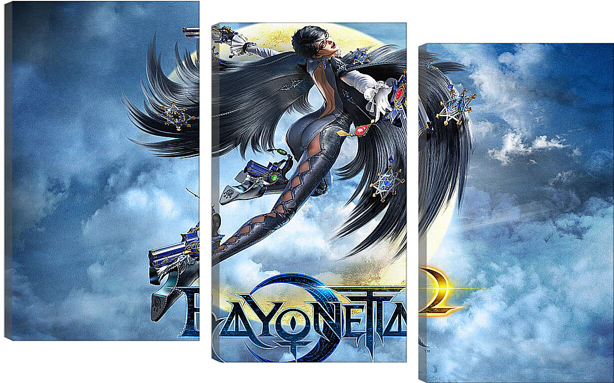 Модульная картина - Bayonetta 2
