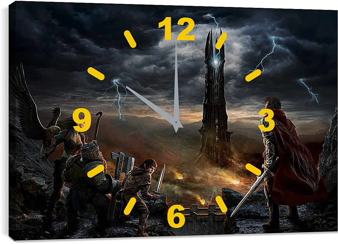 Часы картина - The Lord Of The Rings: The Battle For Middle-Earth
