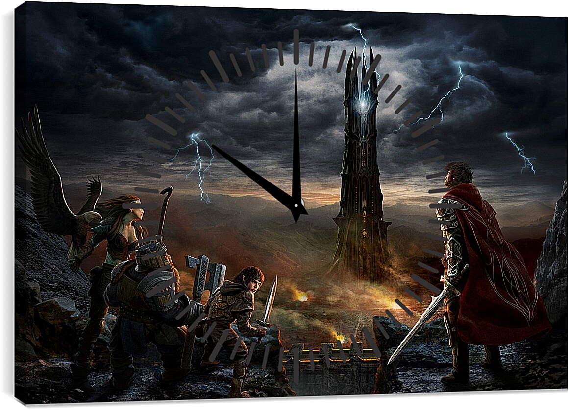 Часы картина - The Lord Of The Rings: The Battle For Middle-Earth
