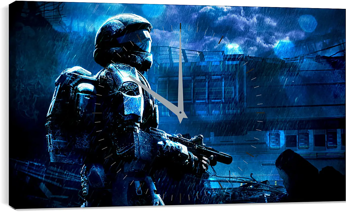 Часы картина - Halo 3: Odst