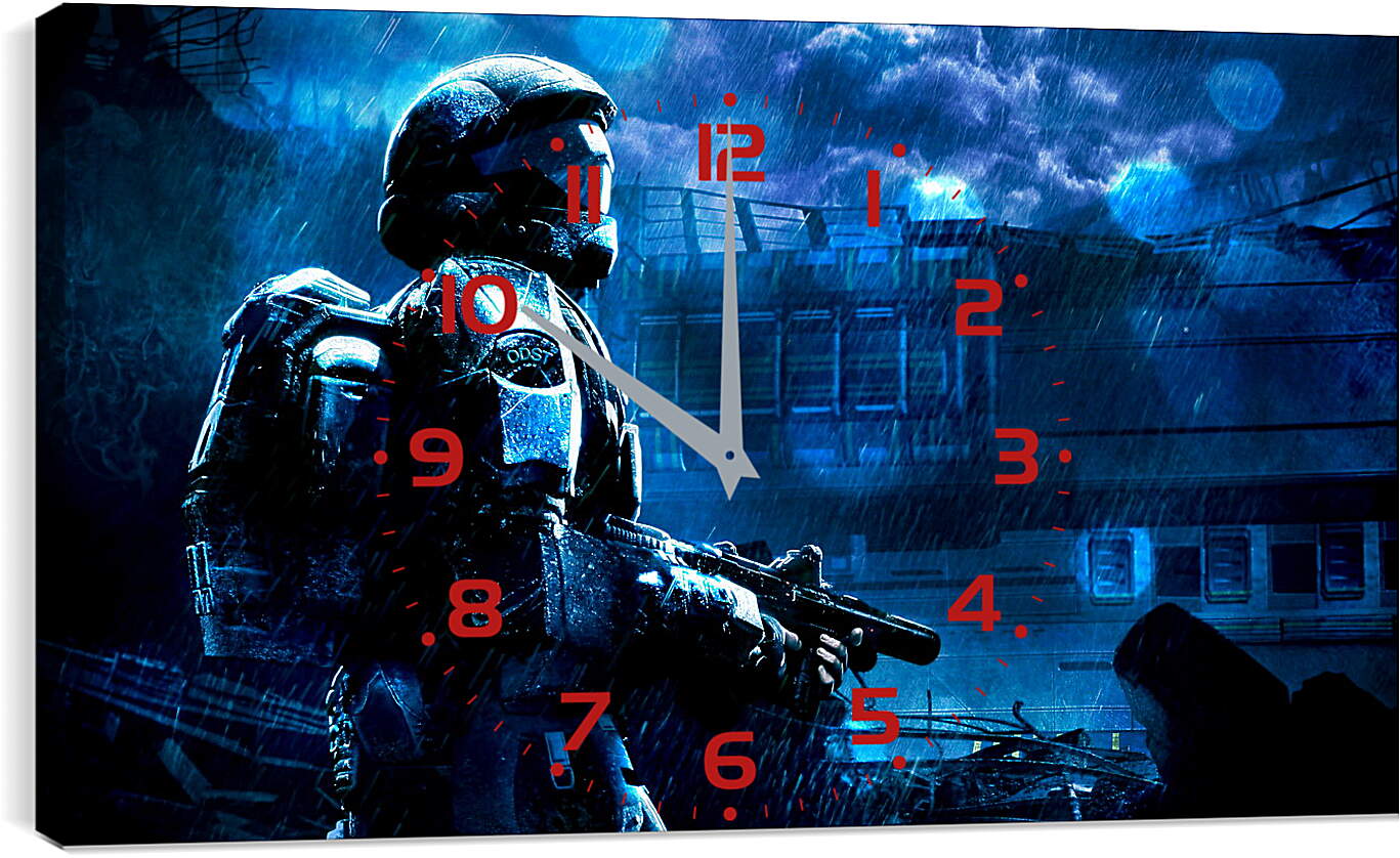 Часы картина - Halo 3: Odst