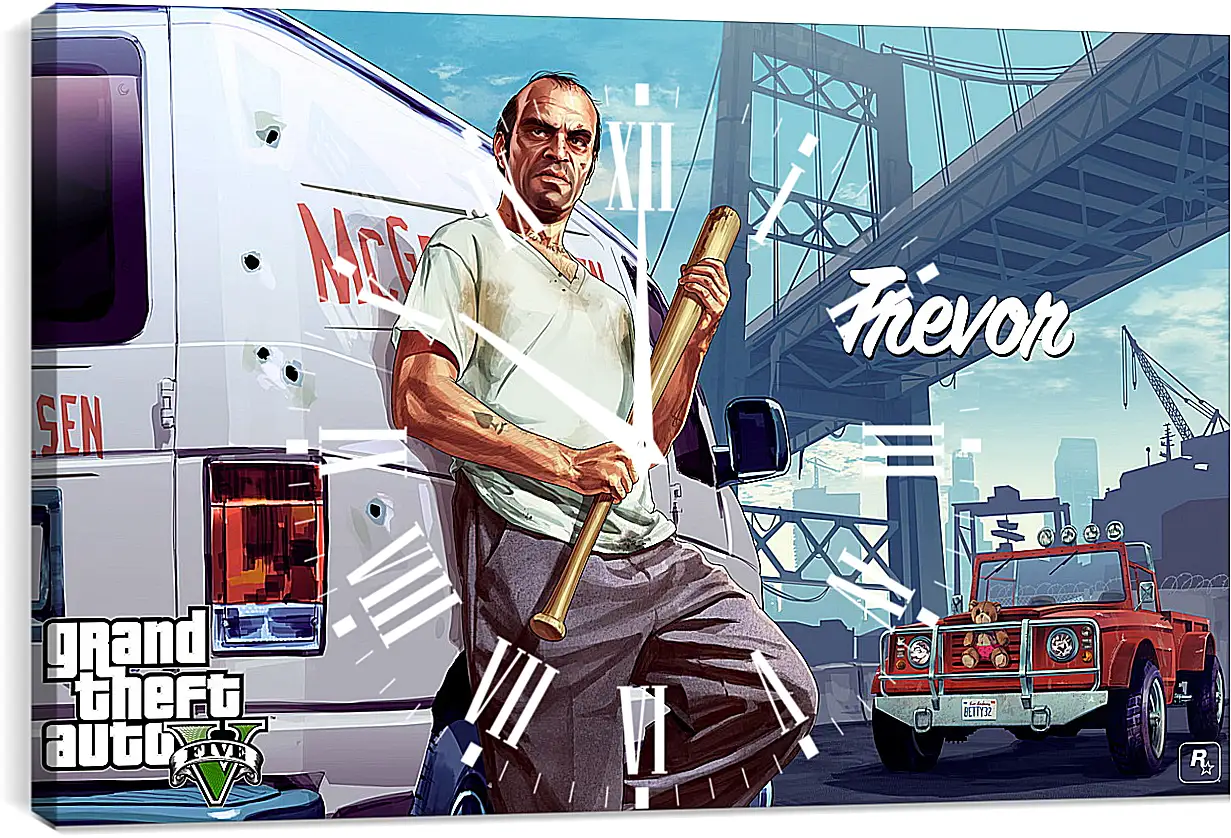 Часы картина - Grand Theft Auto V
