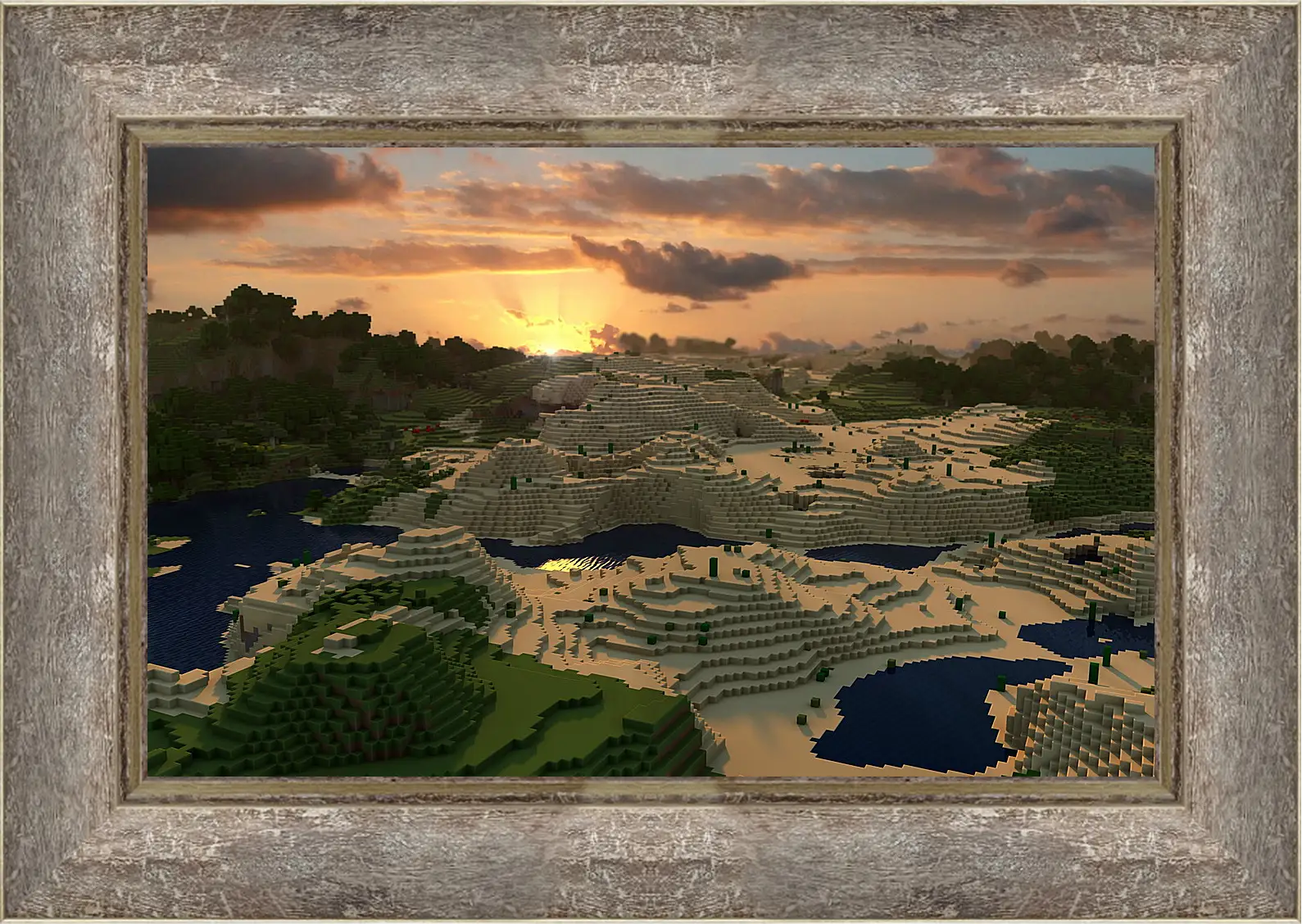 Картина в раме - Minecraft