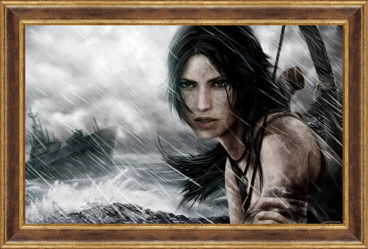 Картина в раме - Tomb Raider