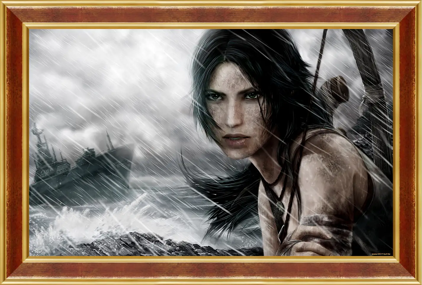 Картина в раме - Tomb Raider