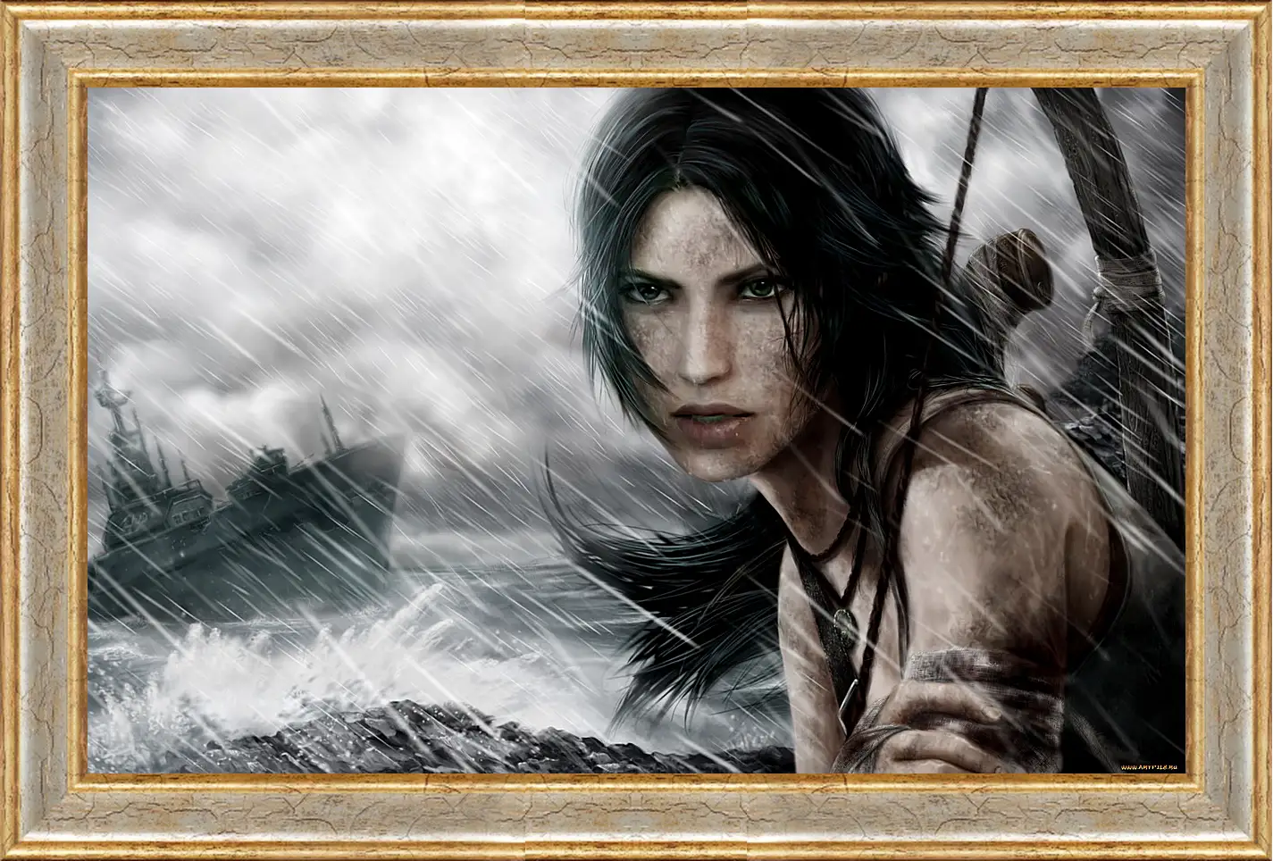 Картина в раме - Tomb Raider