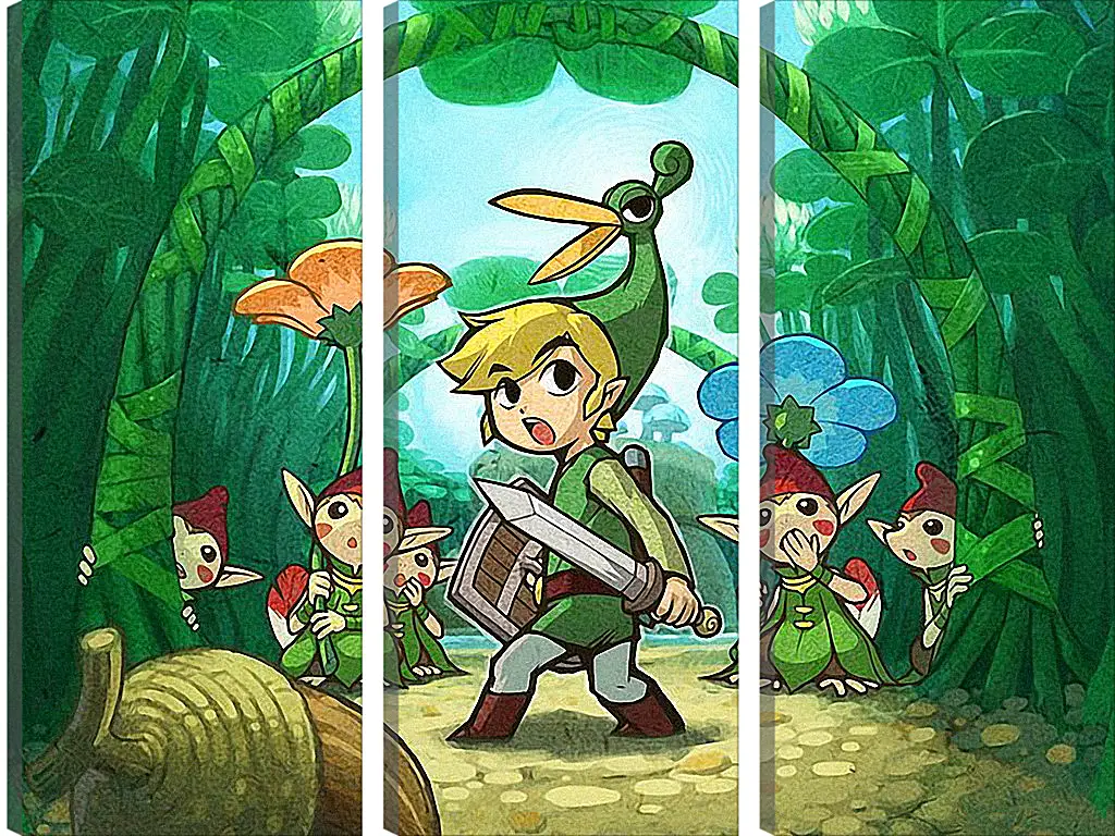 Модульная картина - The Legend Of Zelda: The Minish Cap
