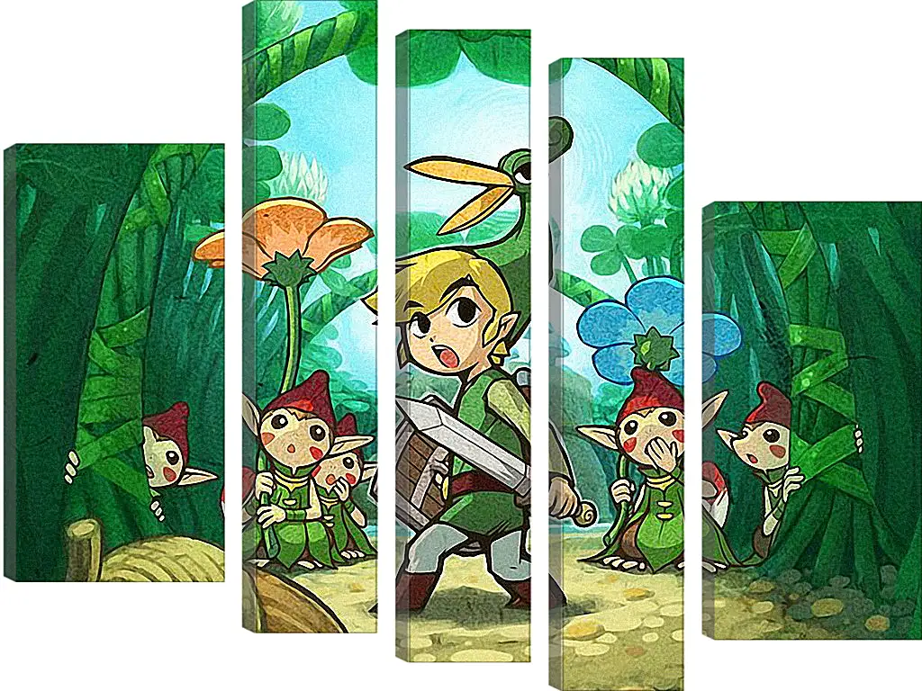 Модульная картина - The Legend Of Zelda: The Minish Cap
