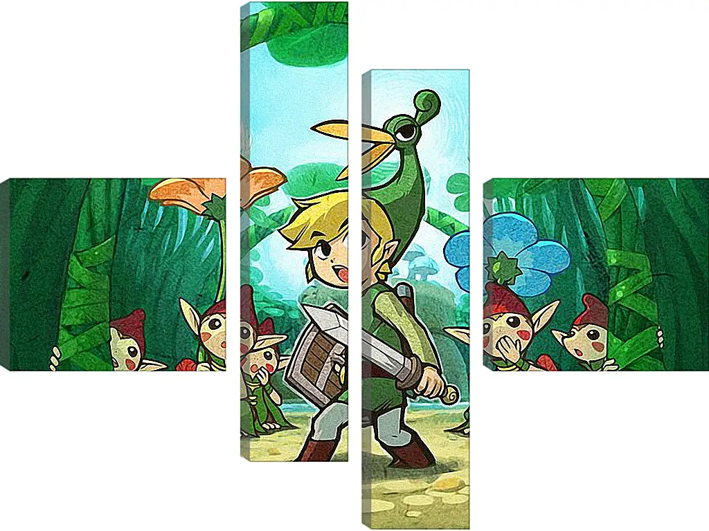 Модульная картина - The Legend Of Zelda: The Minish Cap
