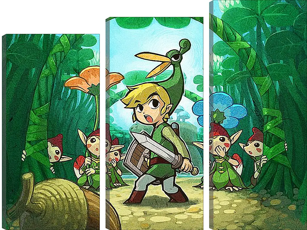 Модульная картина - The Legend Of Zelda: The Minish Cap
