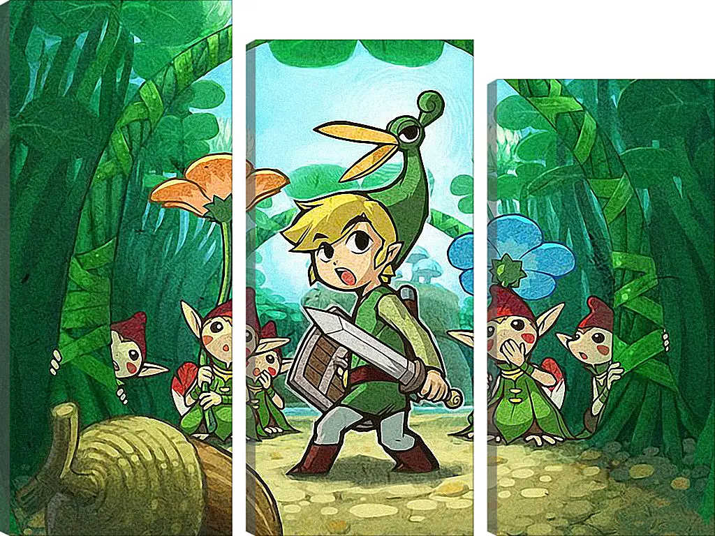 Модульная картина - The Legend Of Zelda: The Minish Cap
