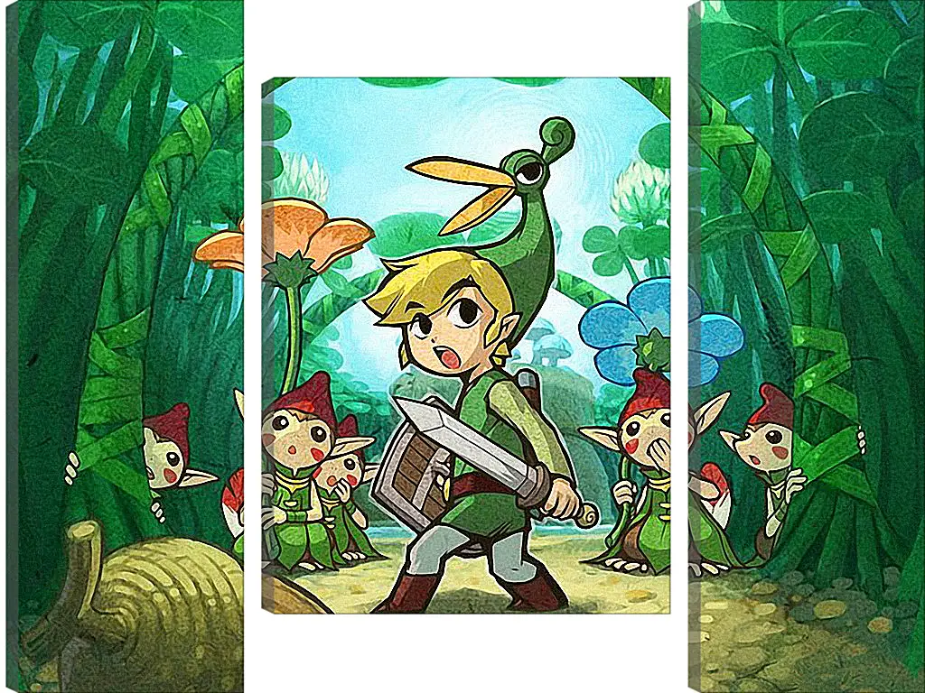 Модульная картина - The Legend Of Zelda: The Minish Cap
