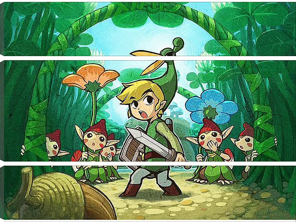 Модульная картина - The Legend Of Zelda: The Minish Cap
