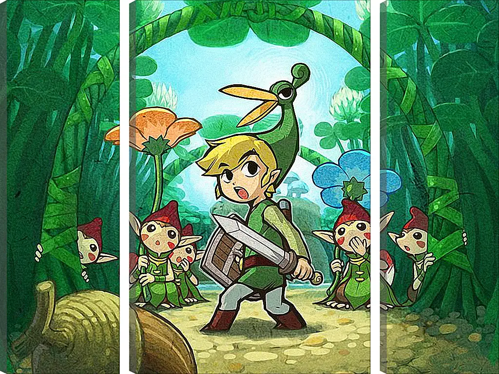 Модульная картина - The Legend Of Zelda: The Minish Cap
