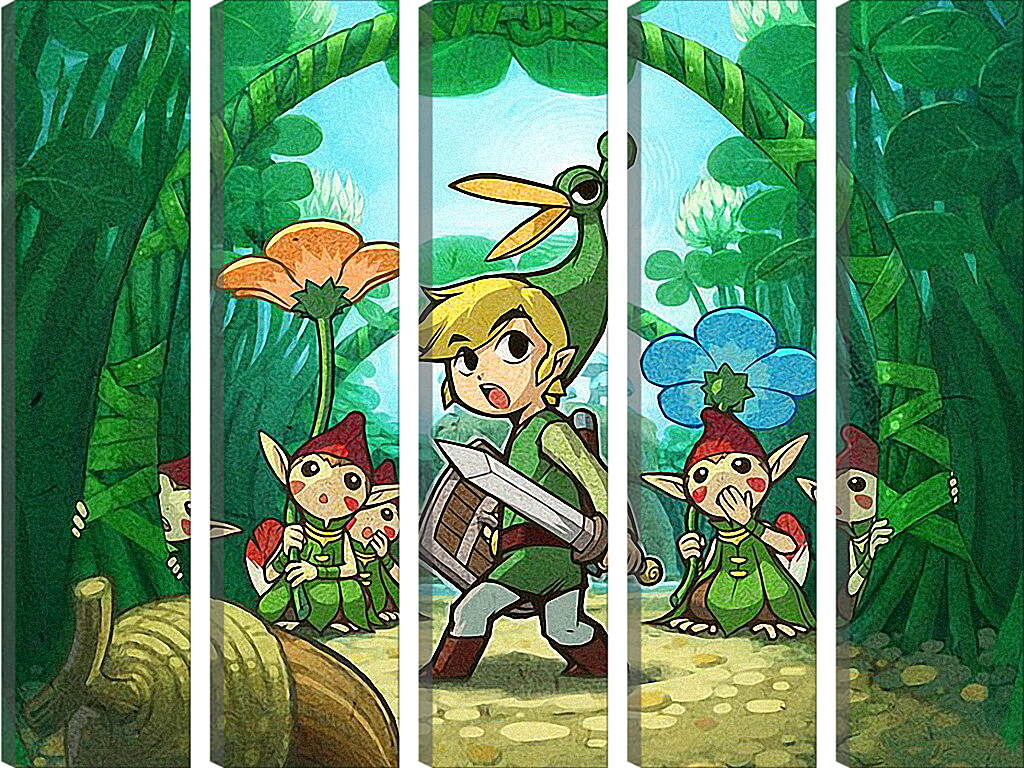 Модульная картина - The Legend Of Zelda: The Minish Cap
