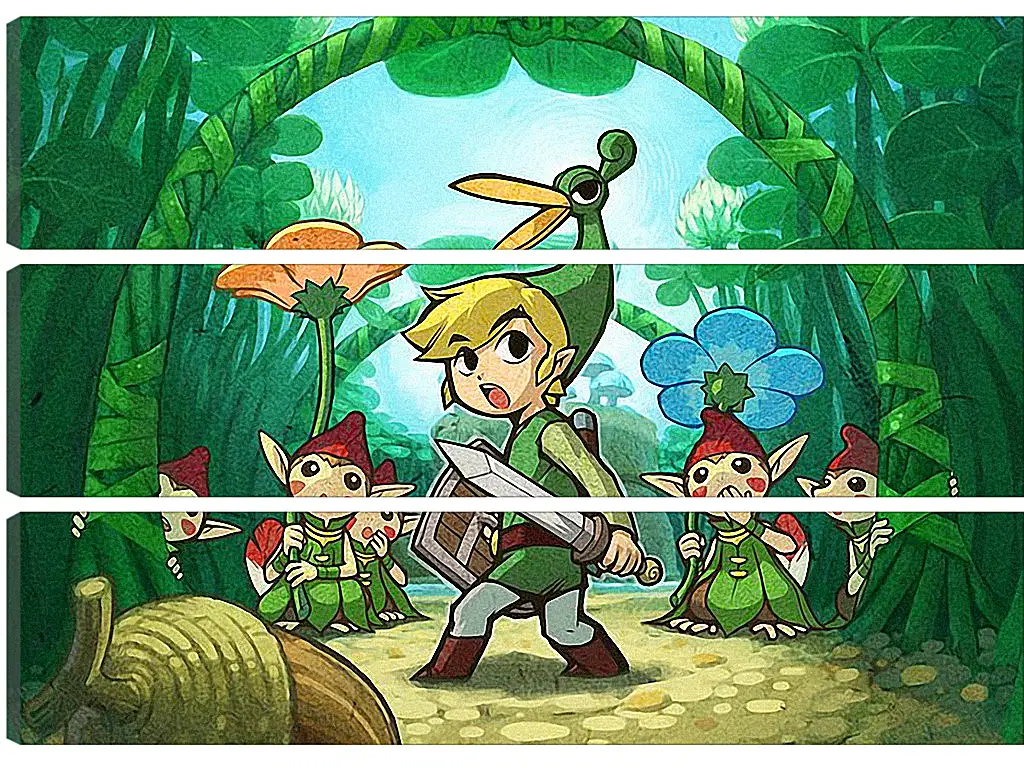 Модульная картина - The Legend Of Zelda: The Minish Cap
