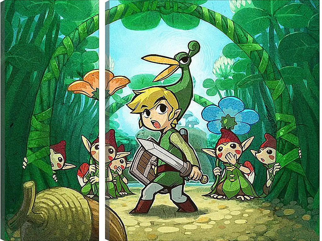 Модульная картина - The Legend Of Zelda: The Minish Cap
