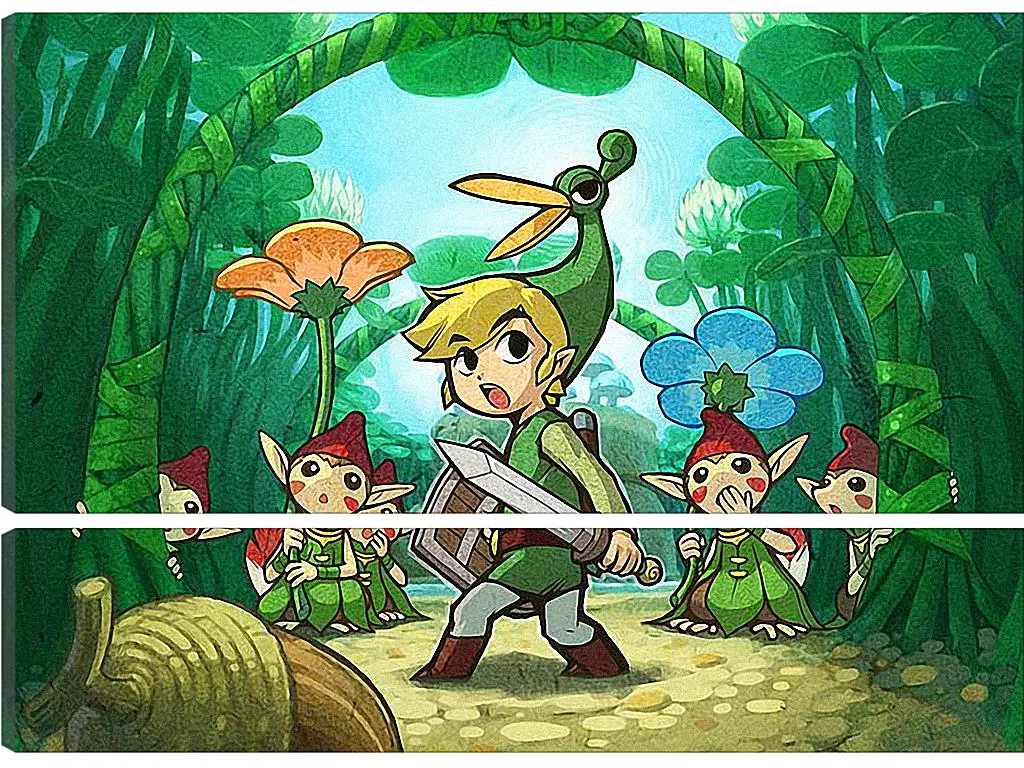 Модульная картина - The Legend Of Zelda: The Minish Cap
