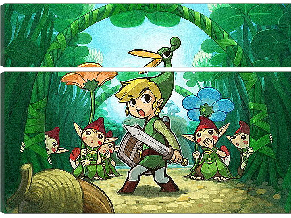 Модульная картина - The Legend Of Zelda: The Minish Cap
