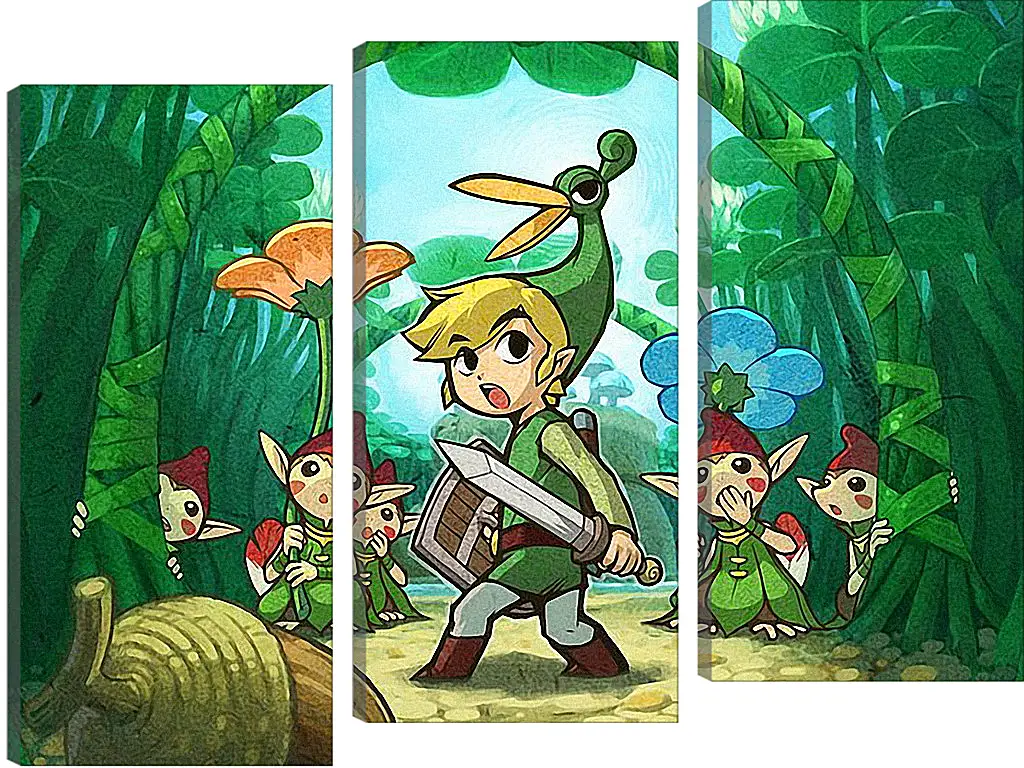 Модульная картина - The Legend Of Zelda: The Minish Cap
