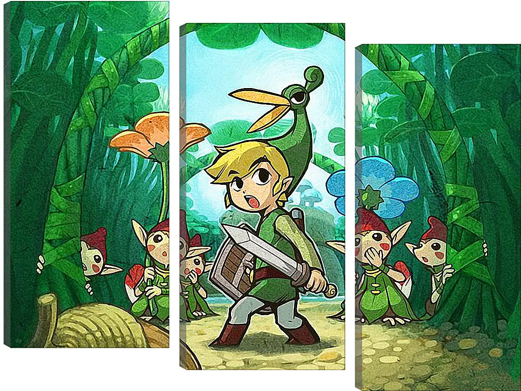 Модульная картина - The Legend Of Zelda: The Minish Cap
