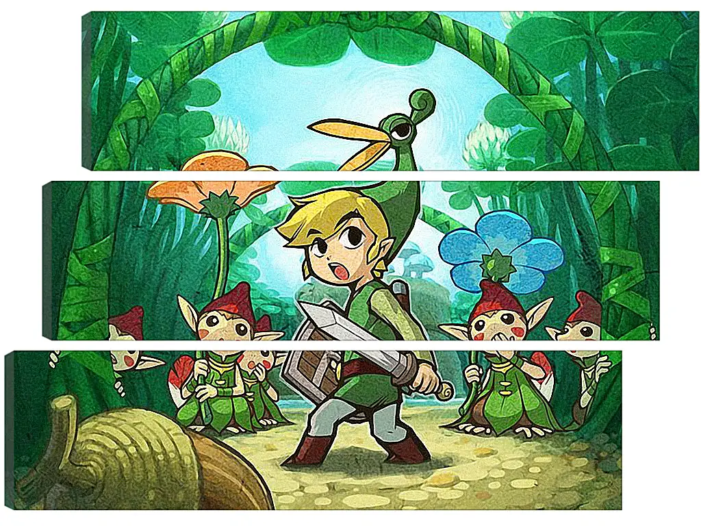 Модульная картина - The Legend Of Zelda: The Minish Cap
