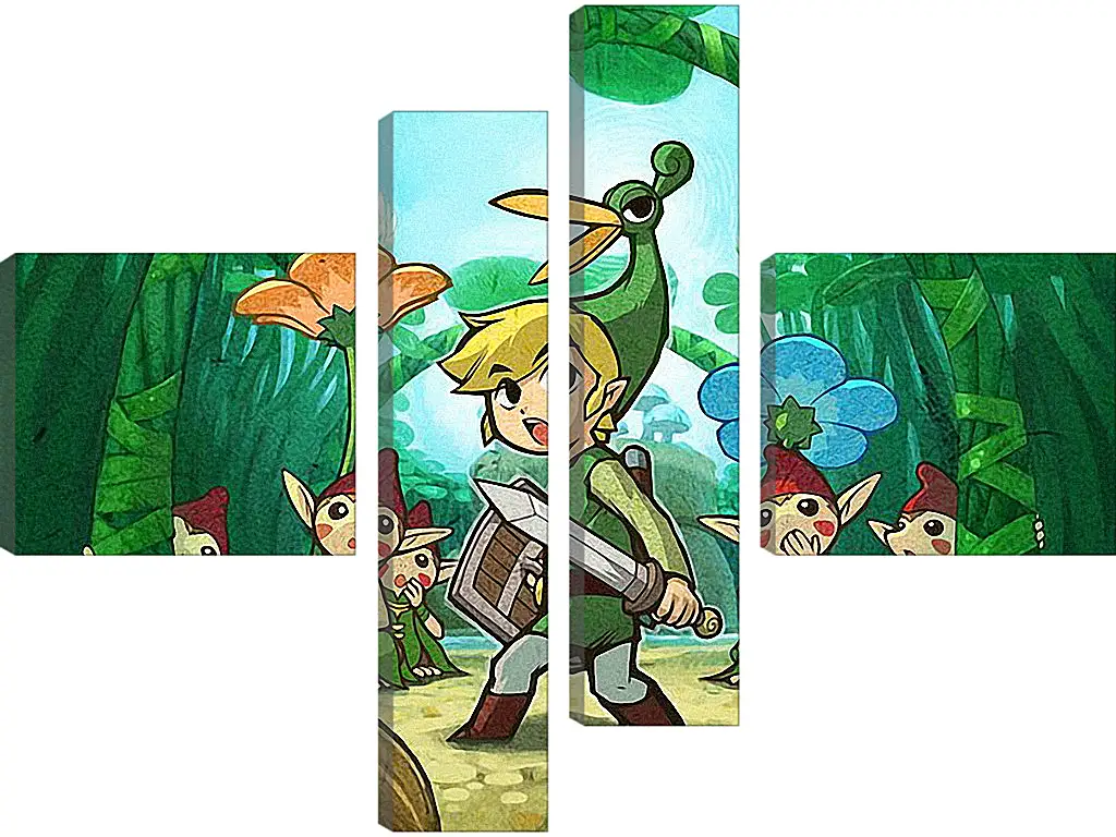 Модульная картина - The Legend Of Zelda: The Minish Cap
