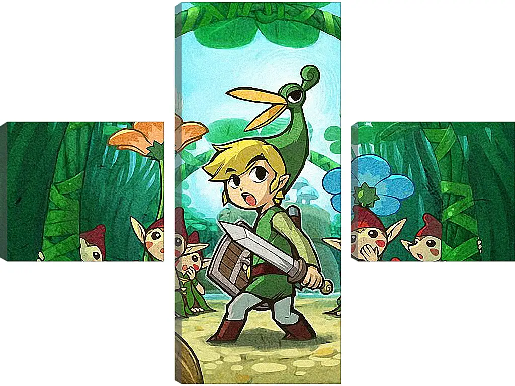 Модульная картина - The Legend Of Zelda: The Minish Cap
