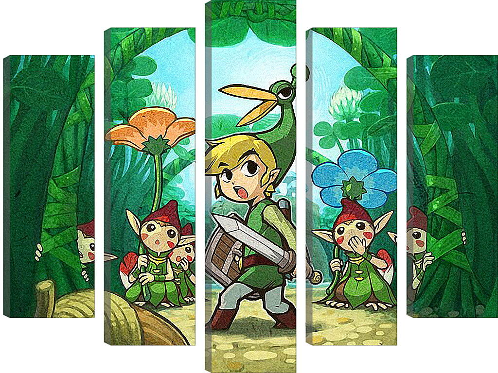 Модульная картина - The Legend Of Zelda: The Minish Cap
