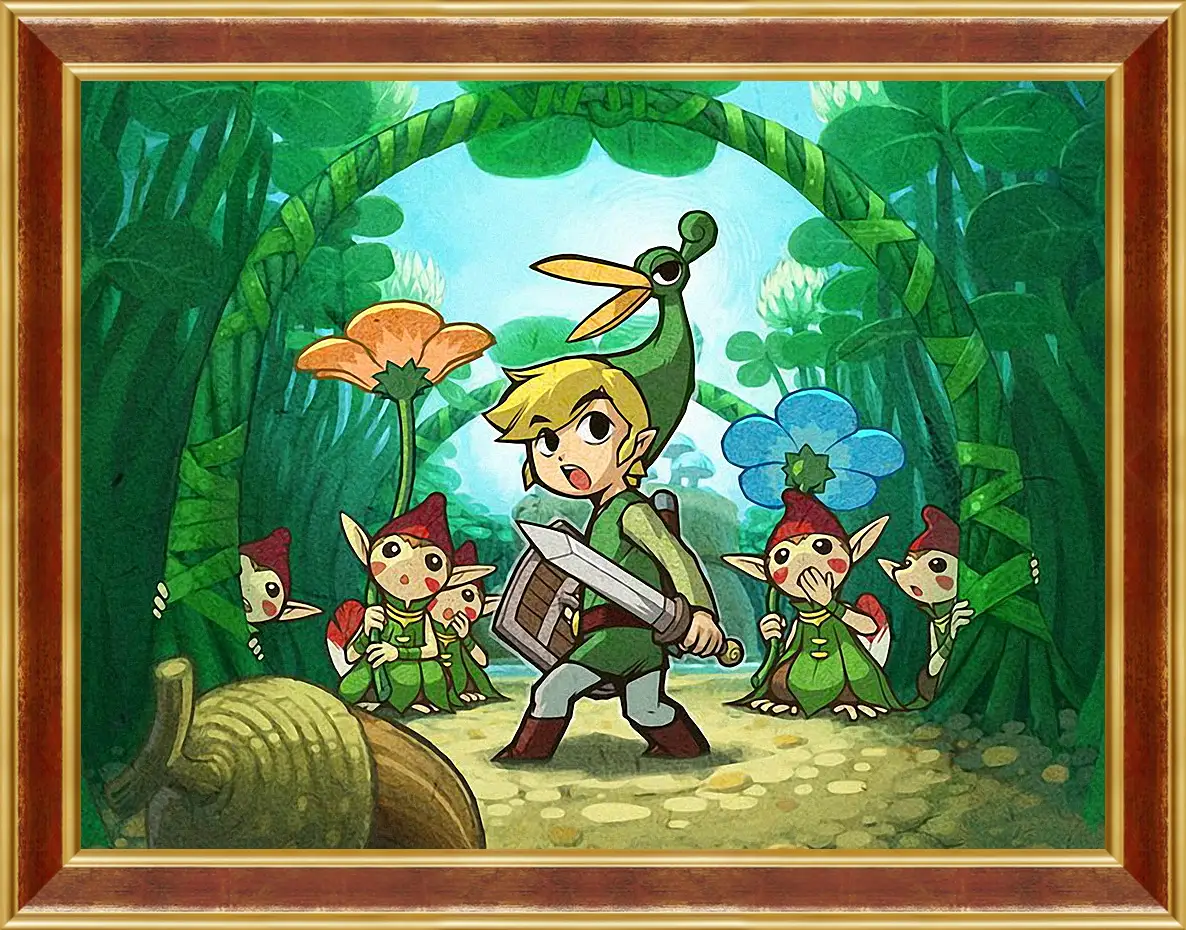 Картина в раме - The Legend Of Zelda: The Minish Cap
