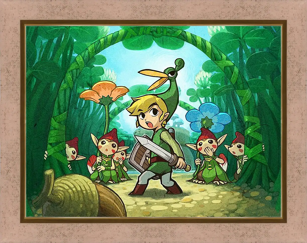 Картина в раме - The Legend Of Zelda: The Minish Cap
