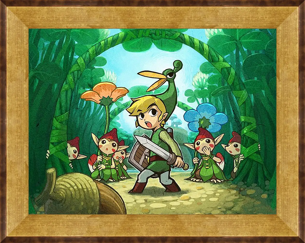 Картина в раме - The Legend Of Zelda: The Minish Cap
