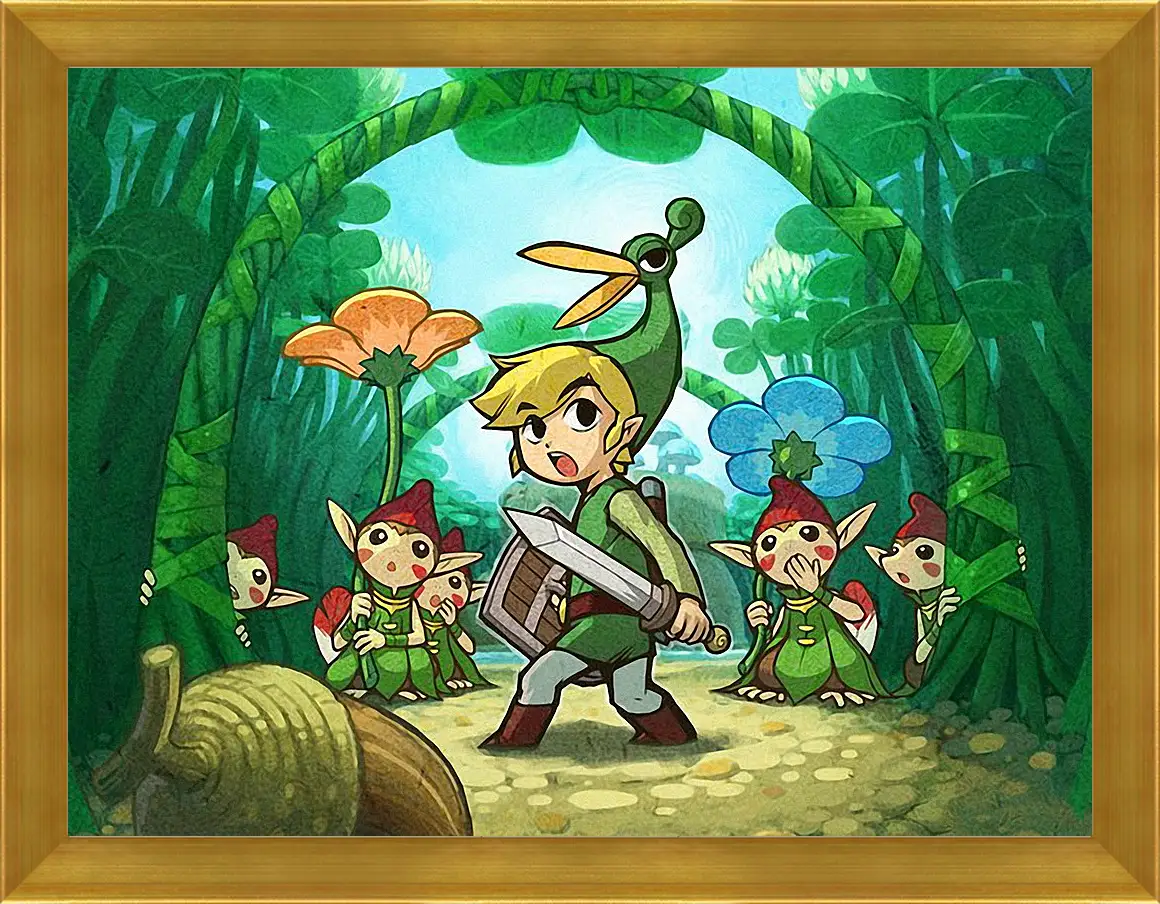 Картина в раме - The Legend Of Zelda: The Minish Cap
