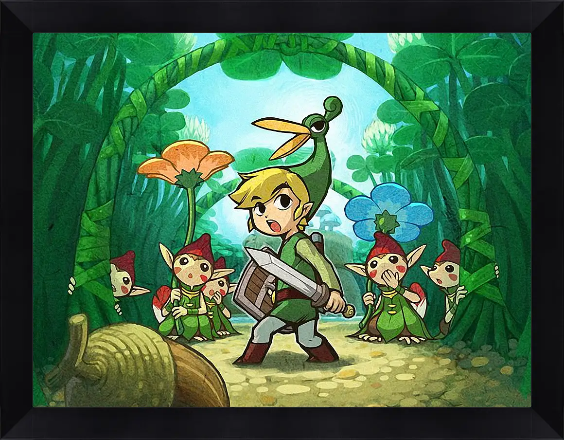 Картина в раме - The Legend Of Zelda: The Minish Cap
