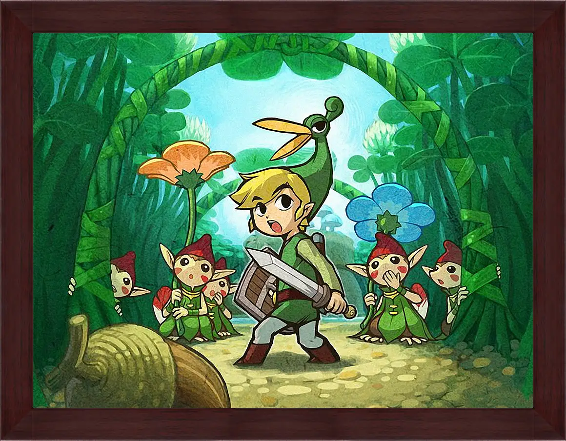 Картина в раме - The Legend Of Zelda: The Minish Cap
