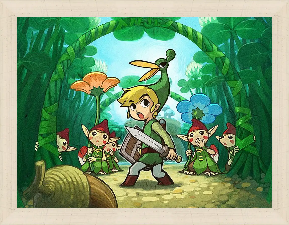 Картина в раме - The Legend Of Zelda: The Minish Cap
