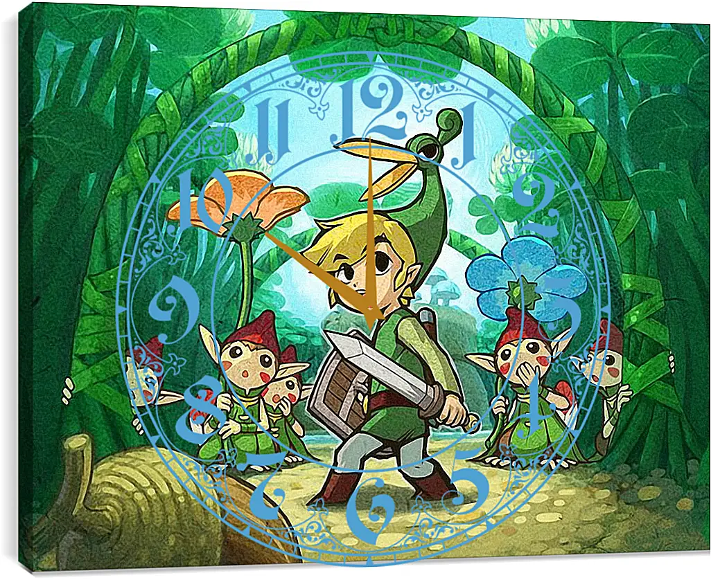 Часы картина - The Legend Of Zelda: The Minish Cap
