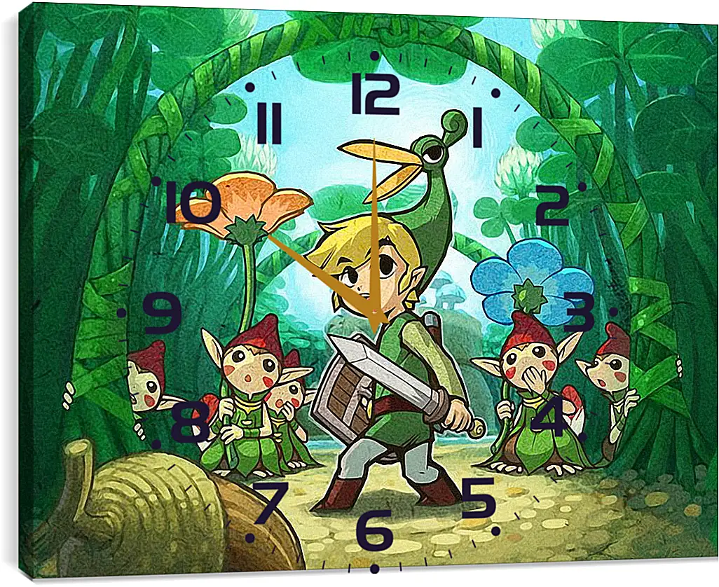 Часы картина - The Legend Of Zelda: The Minish Cap
