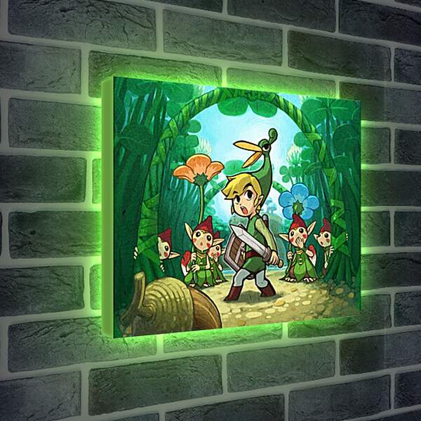 Лайтбокс световая панель - The Legend Of Zelda: The Minish Cap
