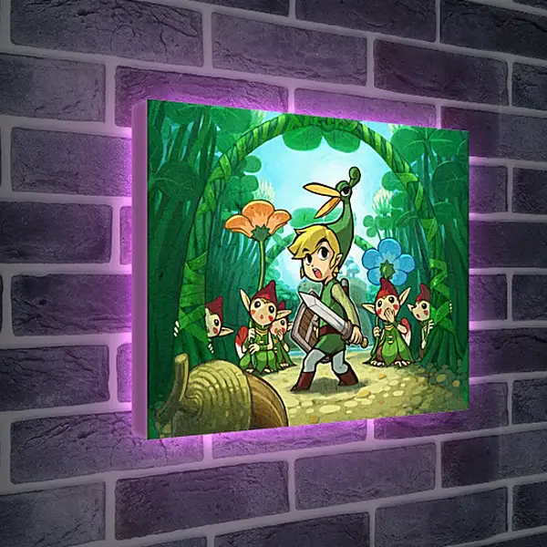 Лайтбокс световая панель - The Legend Of Zelda: The Minish Cap
