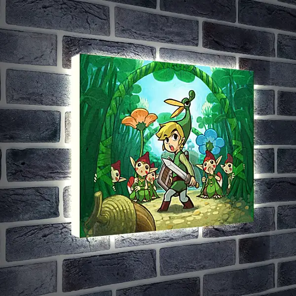 Лайтбокс световая панель - The Legend Of Zelda: The Minish Cap
